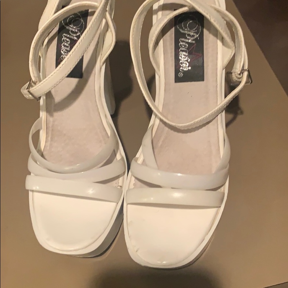 White heels